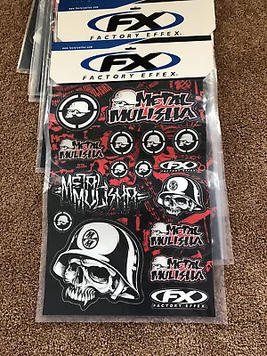 Factory Effex Metal Mulisha Sticker Kit Decal • $16