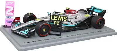 1:43rd Lewis Hamilton Mercedes AMG F1 2nd Brazilian GP 2022 • $80