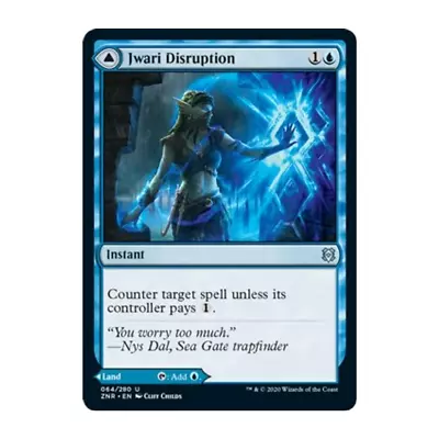 MTG Jwari Disruption   Jwari Ruins Zendikar Rising 064/280 Regular Uncommon NM • $1.29