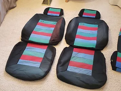 Volvo 740 760 R-sport Seat Cover Set - Rare! - Vintage Red Blue Green - R Sport • $785