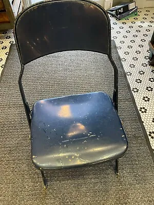 $400 • Buy Forbes Field Pittsburgh Pirates Steelers Pitt Blue Usher Folding Chair 