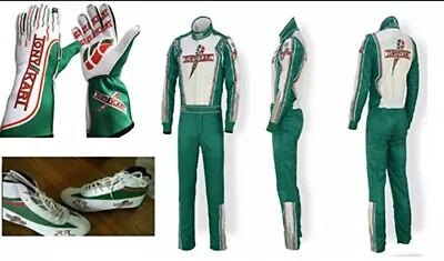 Go Kart Racing Suit Cik Fia Level2 With Boots And Gloves Free • $190.86