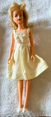VINTAGE GLAMOUR MISTY TAMMY DOLL BY IDEAL 12  In TAGGED White Dress • $39.99