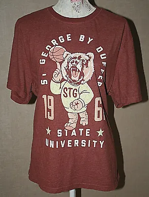 £4.99 • Buy Duffer By St George Brown State University T-shirt. Size Extra Large. Pre-loved.