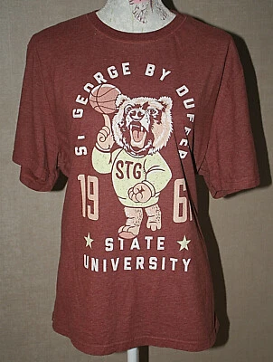 £4.99 • Buy Duffer By St George Brown State University T-shirt. Size Extra Large. Pre-loved.
