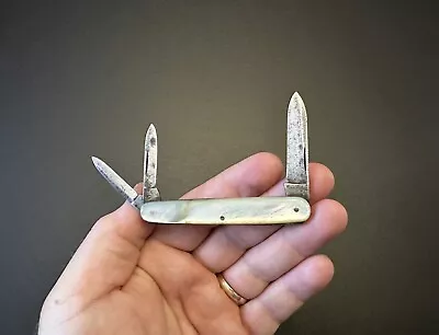 $7.50 • Buy Vintage 1890-1940, John Primble, India Steel Works,  MOP Pocket Knife, USA