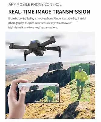 FPV Wifi RC Drone Wide Angle HD 4K Camera Foldable Quadcopter Camera • $23.98