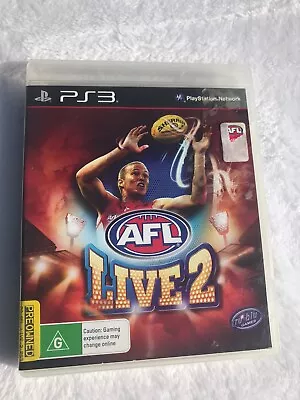 AFL Live 2 PlayStation 3 PS3 Complete With Manual VGC Free Post • $14.90