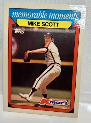 1988 Kmart Memorable Moments #26 Mike Scott • $0.50