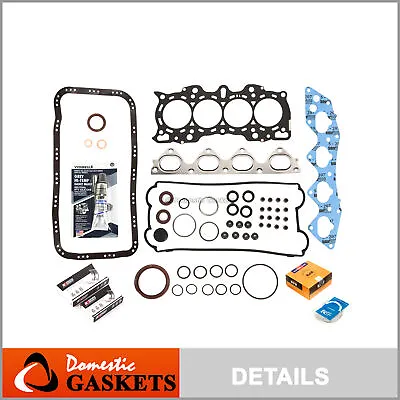 Engine Re-Ring Kit Fit 97-01 Honda CR-V 2.0 DOHC B20B4 B20Z2 • $139.99