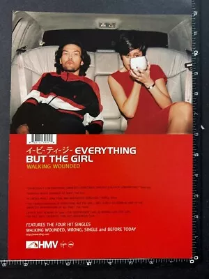 EVERYTHING BUT THE GIRL - WALKING WOUNDED 8X11  Original Magazine Advert M83 • $6.21