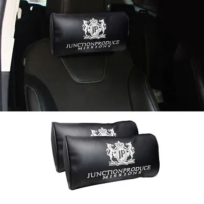 2x JP-JUNCTION PRODUCE VIP Style JDM Car Neck Pillow Headrest Rest Cushion • $22.79