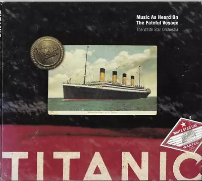 CD Titanic: Music As Heard On The Fateful Voyage By Ian Whitcomb • $2.98