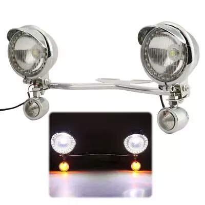 $95.99 • Buy Passing Signals Light Lamp Bar Kit For Yamaha V-Star 950 1100 1300 Classic 