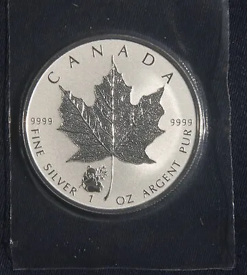 2016 $5 Silver Maple Leaf Panda Privy 1 Oz  0.9999 Fine Silver Sealed L-221009 • $37.99