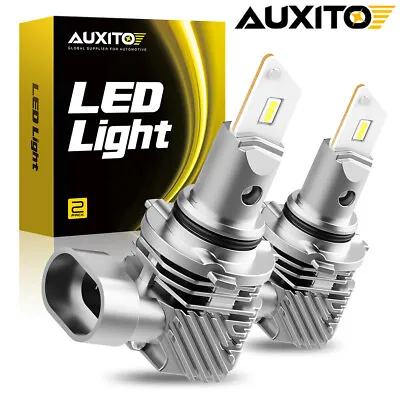 AUXITO 9005 LED Headlight Bulbs Conversion Kit High Beam White Super Bright Q10 • $17.49