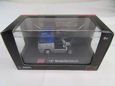 HO Malibu #06400 Mercedes Benz Actros V8 Tractor Truck Silver/Blue CAB Only • $13.81