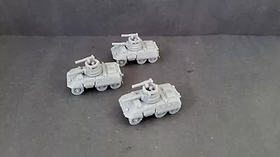 Bolt Action 28mm U.S. M8 Greyhound Armored Car Platoon X3 1/56th Scale Ww2 • $39