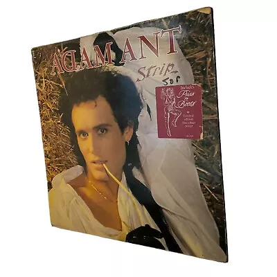ADAM ANT Strip Vinyl LP 12” Record With Inner Lyrics Sleeve CBS 1983 • £15.40