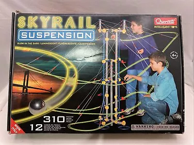 Vintage Quercetti  Skyrail Suspension  Glow In The Dark Marble Run Set • £68.11