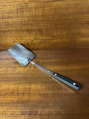 Vintage Flint Stainless Steel Spatula Flipper Turner Utensil USA 13.5” • $23.95