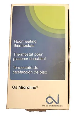 $150 • Buy New Oj Microline Udg4-4999 Touchscreen Thermostat For Radiant Floor Heating  Nib
