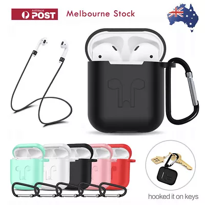 $4.99 • Buy For Apple Airpods Case Cover Skin Anti Lost Strap Anti Scratch Shockproof Holder