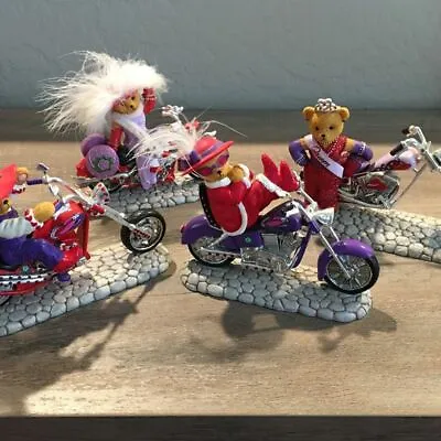 £9.67 • Buy Hamilton Red Hat Mama Motorcycle Collection Figurines 