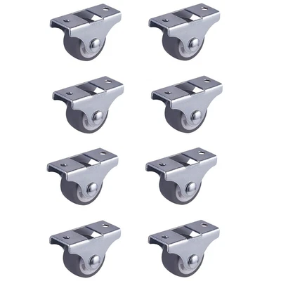 $20.70 • Buy Office Chair Wheels Smooth Rolling Furniture Casters 8kg Load-bearing 8 Packs