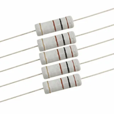 10pcs 5W 700V 5 Watt 100 Ohm Metal Oxide Film Resistor • $6.65