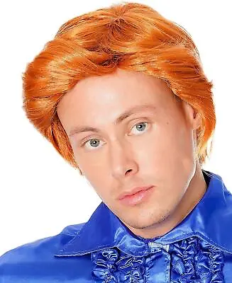 Ginger Tony Wig For Men - Retro Pop Star Style - Best Quality! • £11.17