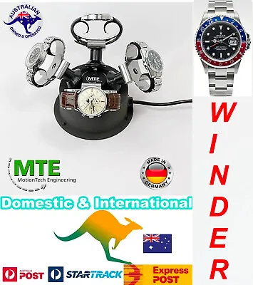 WTS4 Quad Automatic Watch Winder - Made In Germany By MTE • $338.72