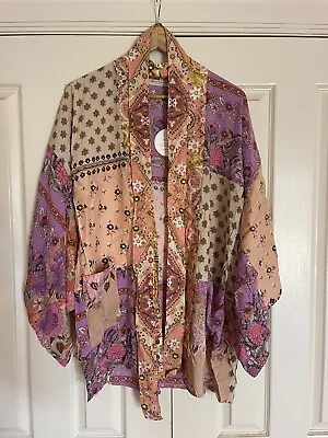 $400 • Buy Spell Designs Renew Patchwork Kimono