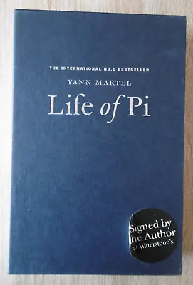 Life Of Pi - Yann Martel - Limited Edition Slipcased SIGNED 1st Thus • £39.99