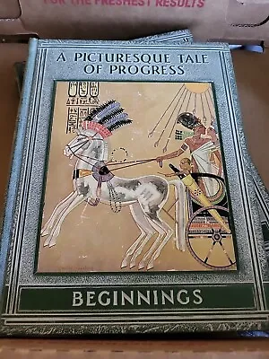 Two Volumes Of A Picturesque Tale Of Progress Beginnings • $29