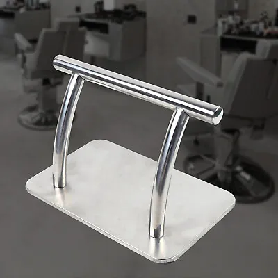 Barber Chair Footrest Hairdressing Beauty Salon Foot Rest Pedal Stainless Steel! • £31.31
