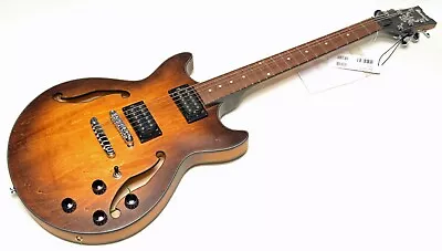 Ibanez AM73B Semi-Hollow Electric Guitar Tobacco Flat Finish - Pro Setup • $449.99