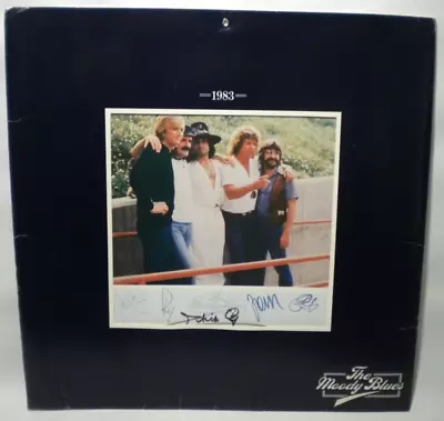 RARE 1983 Moody Blues Full Band Autographed Calendar #809 Of 1000 80s Signed • $199.99