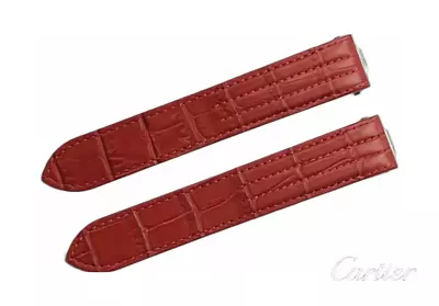$150 • Buy Multi-colors Replacement Cartier Roadster 19MM Leather Band Alligator Grain