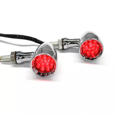$21.74 • Buy For Yamaha V Star 650 1100 1300 Motorcycle Bullet LED Turn Signal Running Light