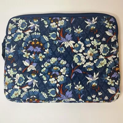 Vera Bradley Quilted Padded Laptop Sleeve In Floral Bursts Pattern • $30