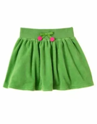 NEW Green Gymboree Merry & Bright Fleece Skirt Size 12 NWT • $4.95