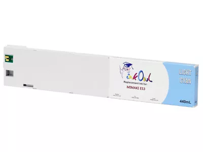 440ml InkOwl LIGHT CYAN Compatible Cartridge To Replace Mimaki ES3 (SPC-0440LC) • $69.95