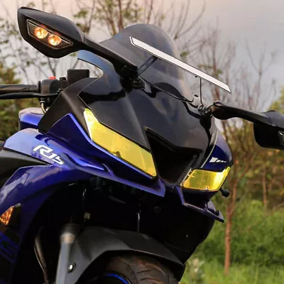 For Yamaha YZF R15 V3 Front Fairing Aerodynamic Winglets Headlight Lower Cover • $7.99