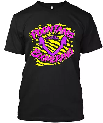 NWT Steel Panther Poontang Boomerang American Glam Music Group T-Shirt S-4XL • $18.99