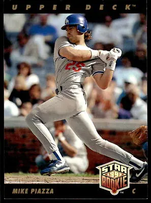 1993 Upper Deck Star Rookie Mike Piazza Rc #2 Los Angeles Dodgers • $1.74