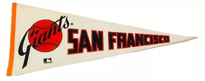 Vintage MLB SF San Francisco Giants Felt Pennant • $25