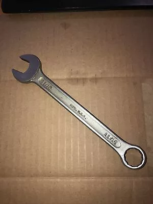 Vintage Unbranded Combination Wrench Model 6022 12 Point  11/16 Forged USA ! • $2.99