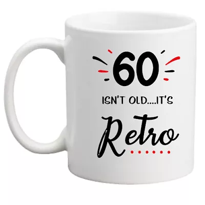 £8.95 • Buy 60th Birthday Gift, Retro Gift, Mug Gift Idea For Men/women/present/mug/gift 