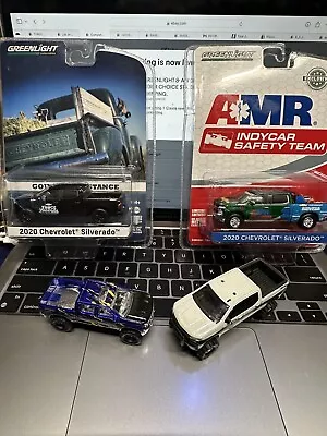 GREENLIGHT & AW Misc HW Chevy SILVERADO'S YOUR CHOICE $14. DIECAST • $7